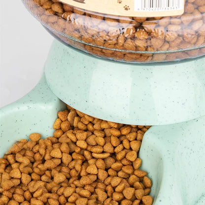 Bols d'alimentation de animaux de compagnie de grande capacité Small Chien Bowl de nourriture pour le distributeur d'eau automatique Bols de chat