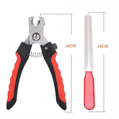 Petitesses à ongles avec faucille grande coupe-ongles pour chiens de nail