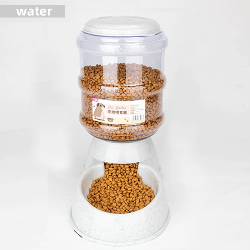 Bols d'alimentation de animaux de compagnie de grande capacité Small Chien Bowl de nourriture pour le distributeur d'eau automatique Bols de chat