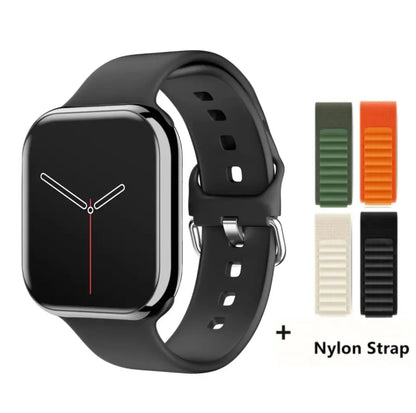 New Watch 10 Smart Watch Men Température corporelle BT Appelez NFC toujours exposée