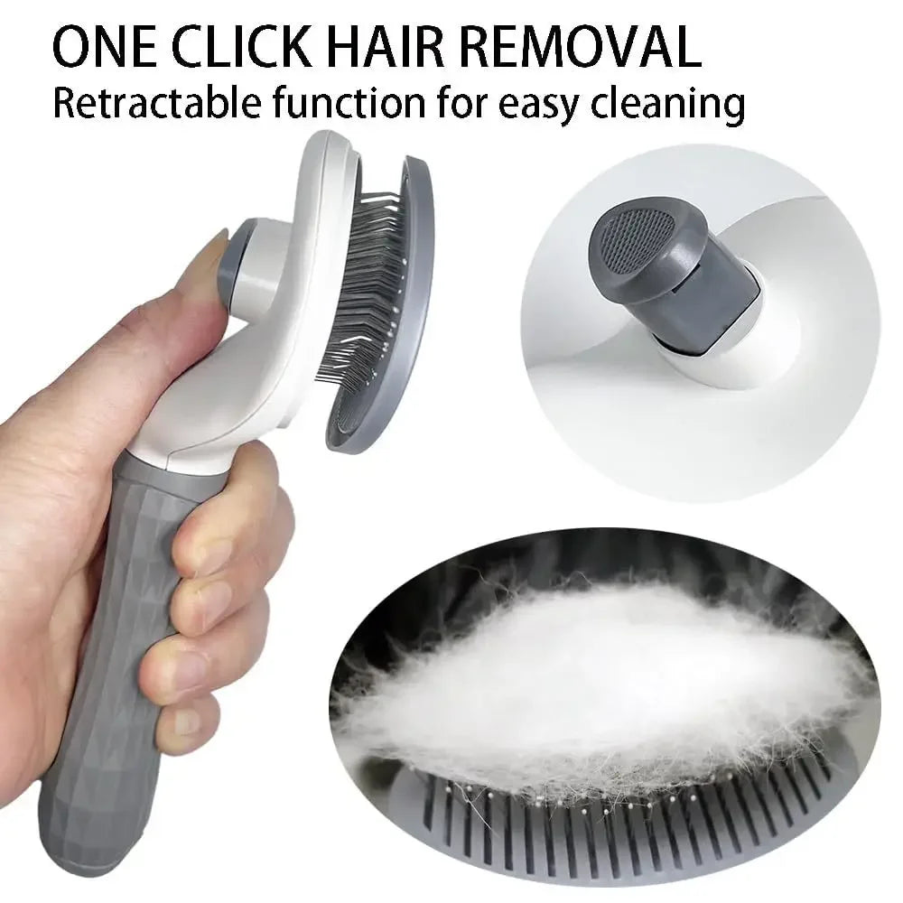 Auto-nettoyage des animaux de compagnie enlever le peigne Cat Slilick Brush Repuplage des cheveux pour animaux de compagnie pour les chats brosses de toilettage peignes pour chiens accessoires de chat