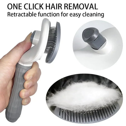 Auto-nettoyage des animaux de compagnie enlever le peigne Cat Slilick Brush Repuplage des cheveux pour animaux de compagnie pour les chats brosses de toilettage peignes pour chiens accessoires de chat