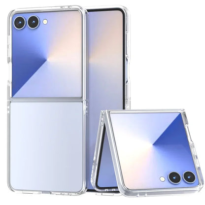 Étui Flip7 pour Samsung Galaxy Z Flip 7 Zflip7 Téléphone transparent pare-chocs Ultra mince Couverture de protection pour Samsung Zflip 7 5G