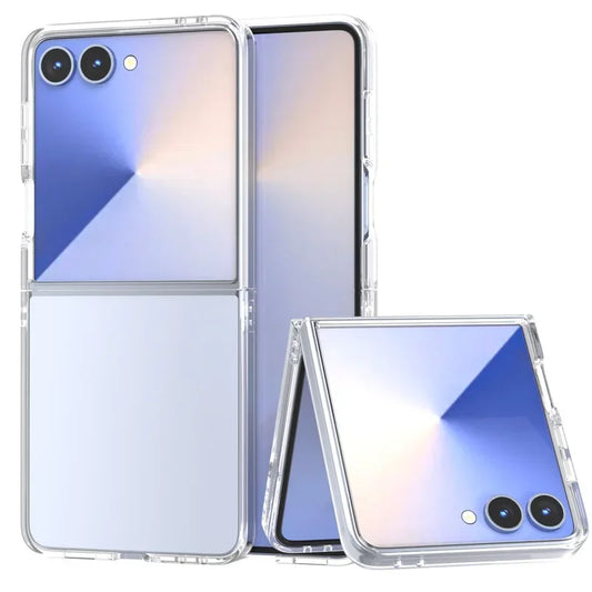 Étui Flip7 pour Samsung Galaxy Z Flip 7 Zflip7 Téléphone transparent pare-chocs Ultra mince Couverture de protection pour Samsung Zflip 7 5G