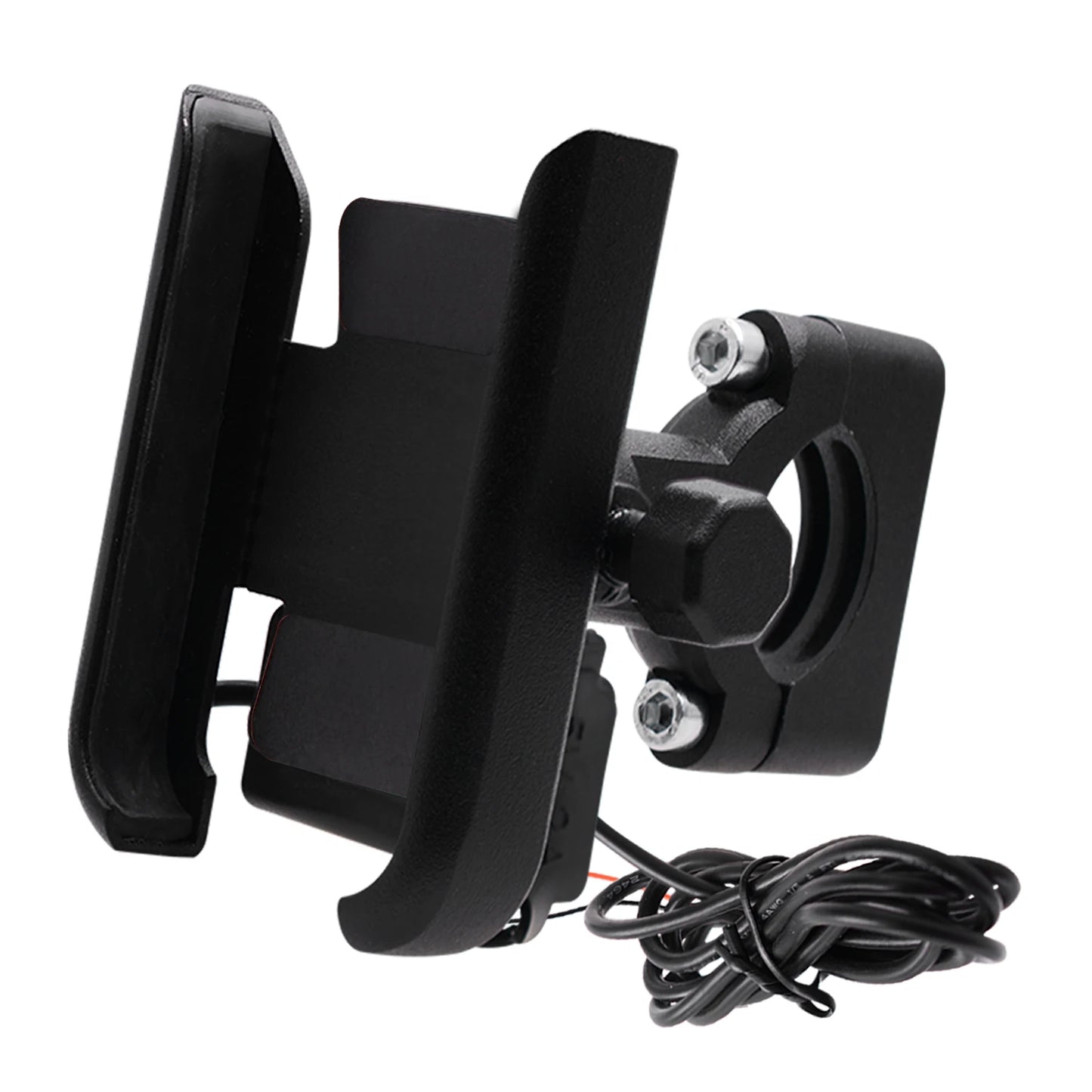 Motorcycle Goidon Mobile Support en aluminium Chargeur USB Miroirs du support de téléphone portable Mont Navigation GPS pour le support de vélo Moto