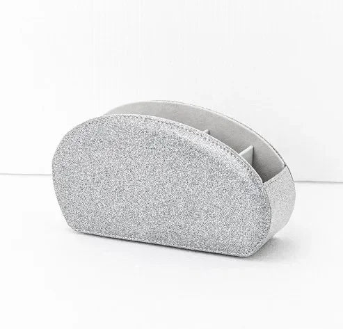 5 Organisateur en cuir PU Grid Télécommande Télétéopitace et porte-télévision Box de rangement Brosse Cosmetics