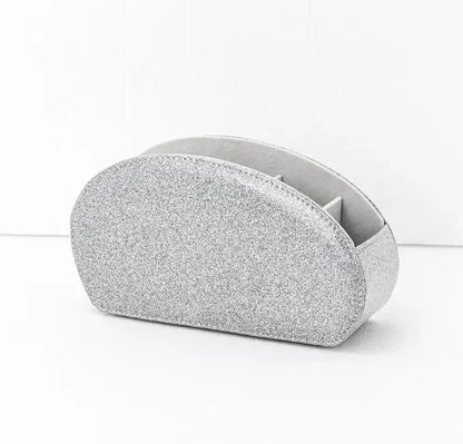 5 Organisateur en cuir PU Grid Télécommande Télétéopitace et porte-télévision Box de rangement Brosse Cosmetics