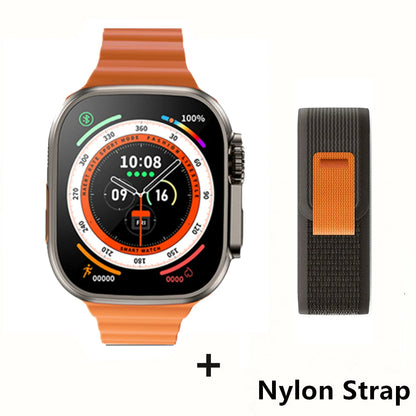 Pour Apple Smart Watch 10 Ultra X 3 Pro Max Gen2 49 mm AMOLED SMARTWATCH RACHAGE RATIFIQUE CHARGE WIRE SANS MEN FEMMES POUR SPORT