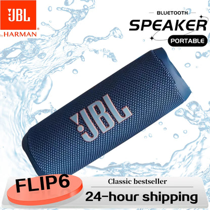 Haut-parleur JBL Flip 6 Bluetooth FLIP6 portable IPX7 IPPHERPOROP OUTDOOOR BASS BASS MUSIC SPELER Tweeter indépendant