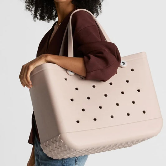 XL Beach Croc Sac Eva Rubber Amplefroofing Travel Pink Panier de rangement Extra grandes femmes Sac à main sac à main