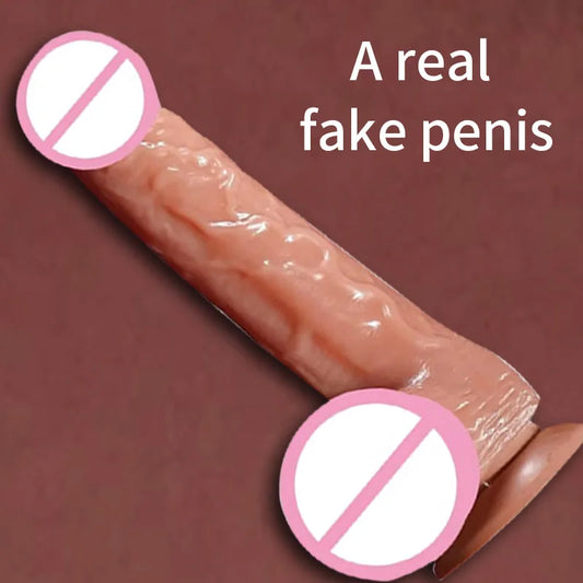 Realistic Dildo  Cup Dildo 4 Size Female Masturbator Clitoral Stimulator Big Dick Lesbian Sex Toys For Women Adult supplies 18+