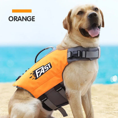 Gilet de sécurité de sauvetage de natation pour animaux