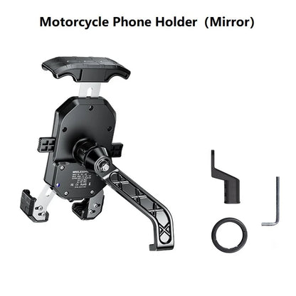 Support de téléphone de téléphone de moto