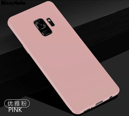 Ricestate Shockproof Armor Cover Cover pour Samsung S9 S9 Plus Coome Soft Silicon TPU Case pour Samsung Galaxy S9 S9plus Fundas