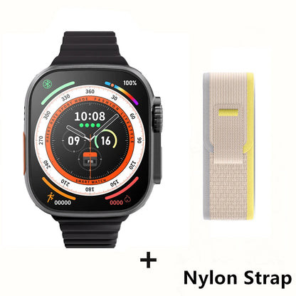 Pour Apple Smart Watch 10 Ultra X 3 Pro Max Gen2 49 mm AMOLED SMARTWATCH RACHAGE RATIFIQUE CHARGE WIRE SANS MEN FEMMES POUR SPORT