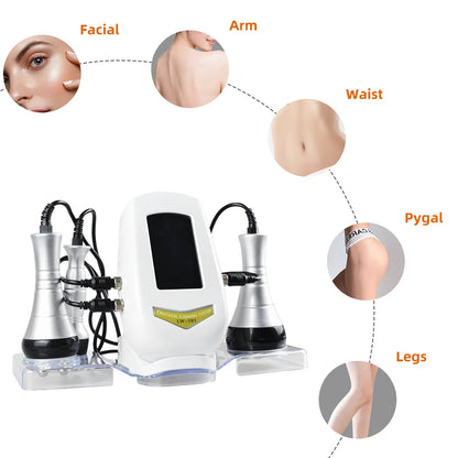 3/4-en-1 40k Corps minceur Masseur de cavitation Machine de dispositif multifonctionnel Face Body Resserrer le salon de beauté soulevant