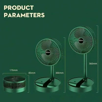 Bureau pliable rechargeable petit ventilateur mini-facteur portable portable USB Home Low Bruit Haute durée Mini ventilateur électrique