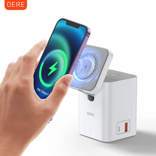 Chargeur sans fil QERE Station de magnétique de téléphone mobile CHARGE FRAIT