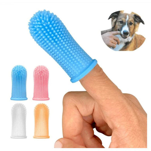 Chien super doux animal de compagnie brosse à dents de dents nettoyage de mauvaise halete