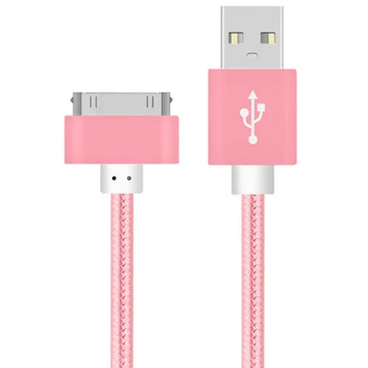 Câble USB Charge rapide pour Apple iPhone 4 4S 3GS 3G iPad 1 2 3 iPod nano touche 30 broches Adaptateur du chargeur d'origine Cordon de synchronisation