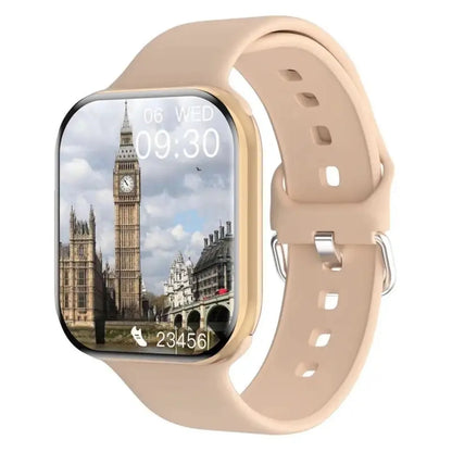 New Watch 10 Smart Watch Men Température corporelle BT Appelez NFC toujours exposée