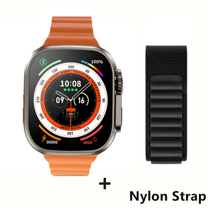 Pour Apple Smart Watch 10 Ultra X 3 Pro Max Gen2 49 mm AMOLED SMARTWATCH RACHAGE RATIFIQUE CHARGE WIRE SANS MEN FEMMES POUR SPORT