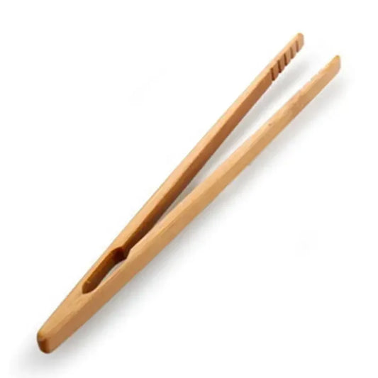 Bamboo Reusable Toast Tongs Cuisine Ustensile Tea Tong pour fruits Toast Tea Pain Pinon Cuisine