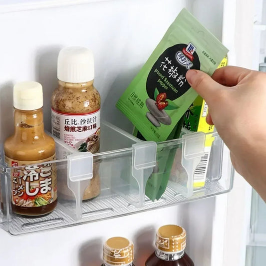 Réfrigérateur Partage de rangement Fridge Kitchen Organization Organisation Divoir de rangement Habile Ablint de cuisine
