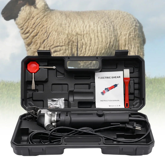 220V Electric Sheep Pet Hair Clipper Ciscard Kit de cisaillement Laine Coup Coupe chèvre Animaux Cisqueurs Cisqueurs