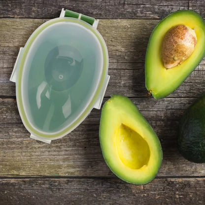 Boîte de rangement d'aliments de cuisine Avocado espace récipient d'épargne Organisateur de légumes réutilisable en plastique Conteneurs de fruits à légumes Crisper