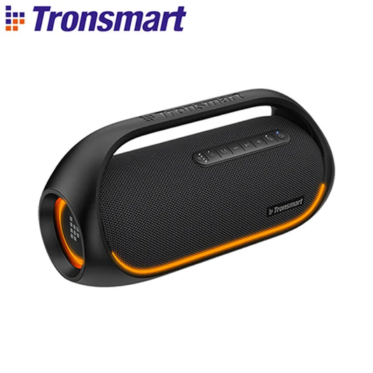 TRONSMART BANG SPELER 60W BLUETOTH EN DEINDER AVEC AUDIO HI-RÉSEURS SANS, BOSS lourde, contrôle de l'application, poignée portable, pour la fête