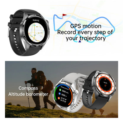 Pour Huawei GT5 Pro GPS NFC Smart Watch Men 360 * 360 AMOLED SCREAT CARD Rate Bluetooth Call IP67 imperméable Homme Smartwatch 2025