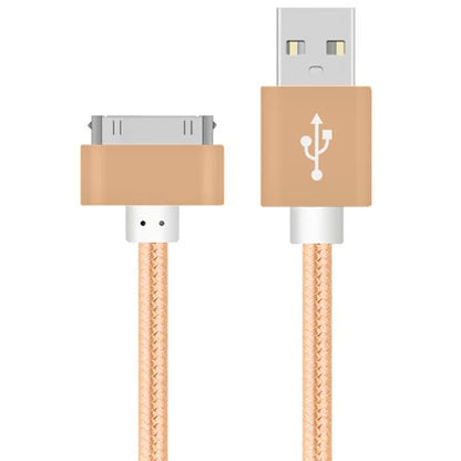 Câble USB Charge rapide pour Apple iPhone 4 4S 3GS 3G iPad 1 2 3 iPod nano touche 30 broches Adaptateur du chargeur d'origine Cordon de synchronisation