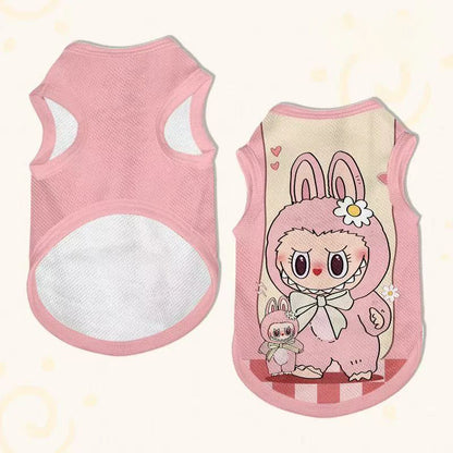 6Sizehot vendre des vêtements d'animaux jellycat gilet 3 mignon motif maillage styles respirant