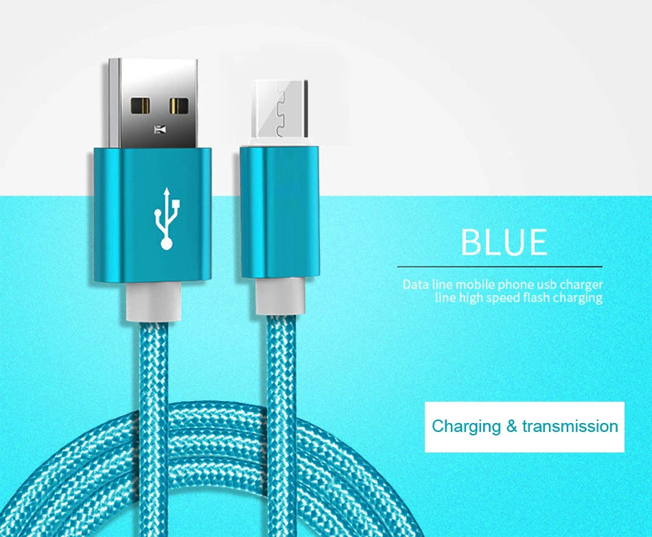 Câble Câble de type C rapide de type C Fast USB C Câble en nylon pour Xiaomi Huawei OnePlus Poco Samsung iPhone 15 16 USB C Câble de données du chargeur