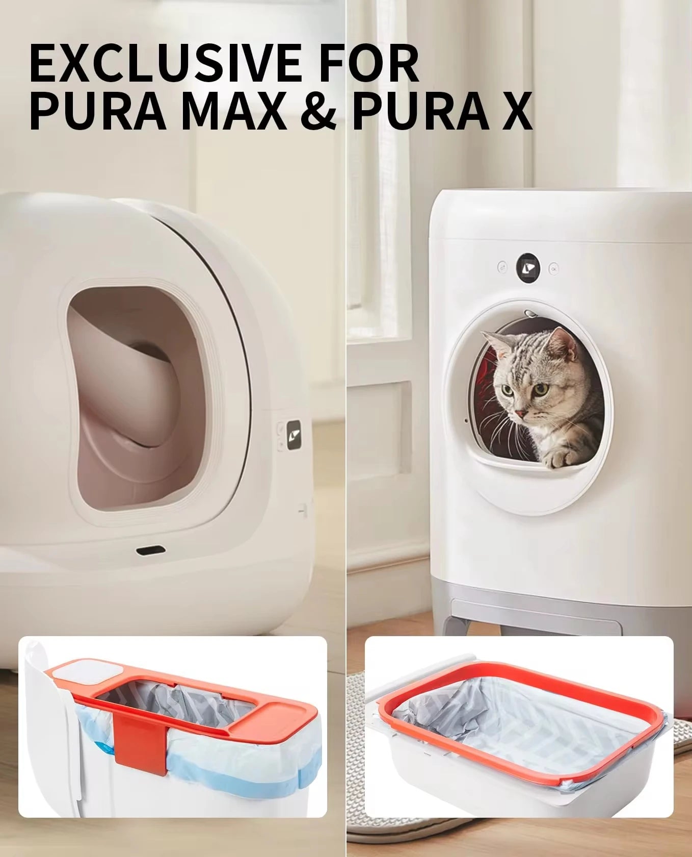 PETKIT N50 Exclusive for PuraMax Self-Cleaning Cat Litter Box Deodorizer Air Cleaning Materials Cat Toilet Air Purifying Refills