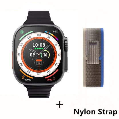 Pour Apple Smart Watch 10 Ultra X 3 Pro Max Gen2 49 mm AMOLED SMARTWATCH RACHAGE RATIFIQUE CHARGE WIRE SANS MEN FEMMES POUR SPORT