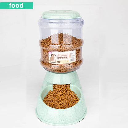Bols d'alimentation de animaux de compagnie de grande capacité Small Chien Bowl de nourriture pour le distributeur d'eau automatique Bols de chat