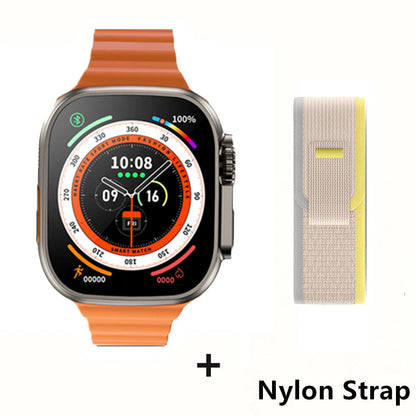 Pour Apple Smart Watch 10 Ultra X 3 Pro Max Gen2 49 mm AMOLED SMARTWATCH RACHAGE RATIFIQUE CHARGE WIRE SANS MEN FEMMES POUR SPORT