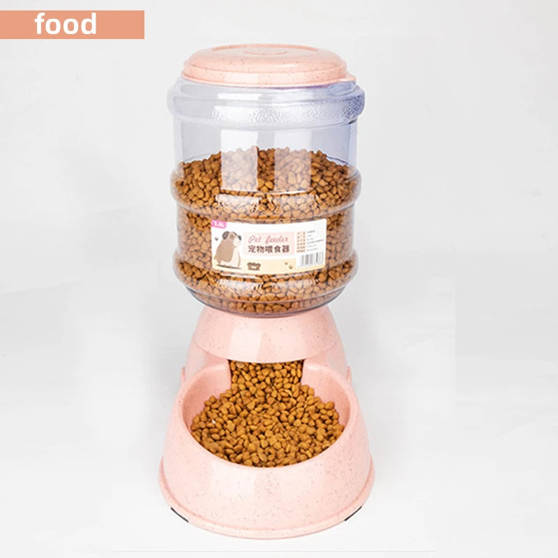 Bols d'alimentation de animaux de compagnie de grande capacité Small Chien Bowl de nourriture pour le distributeur d'eau automatique Bols de chat