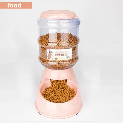Bols d'alimentation de animaux de compagnie de grande capacité Small Chien Bowl de nourriture pour le distributeur d'eau automatique Bols de chat