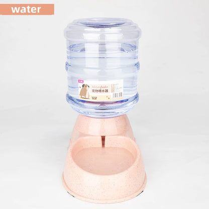 Bols d'alimentation de animaux de compagnie de grande capacité Small Chien Bowl de nourriture pour le distributeur d'eau automatique Bols de chat