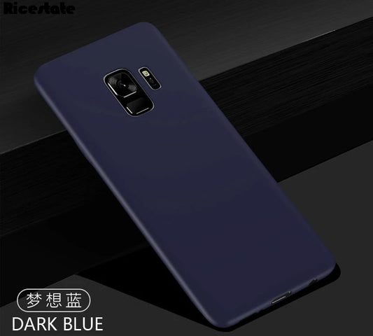 Ricestate Shockproof Armor Cover Cover pour Samsung S9 S9 Plus Coome Soft Silicon TPU Case pour Samsung Galaxy S9 S9plus Fundas