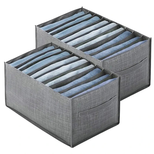 Vêtements Organisateur Pantalon Vêtements Boîte de rangement Boîte de rangement Armoire de placard Organisation de sous-vêtements Ba Boîte de seubles