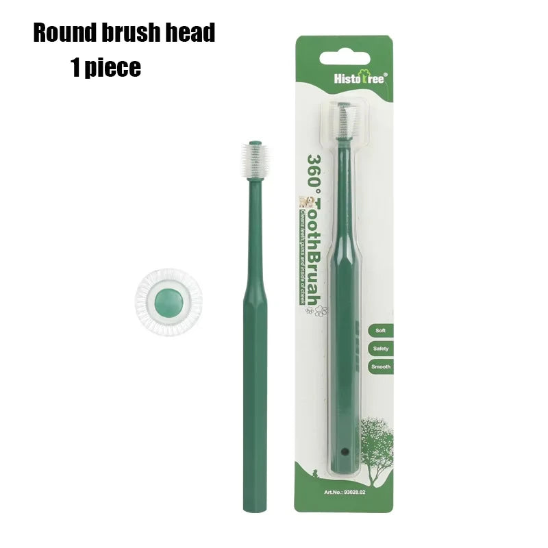 360 degrés Brosseuse à dents pour animaux Brussage de chat Ajout Bad halete tartre de dents CATER