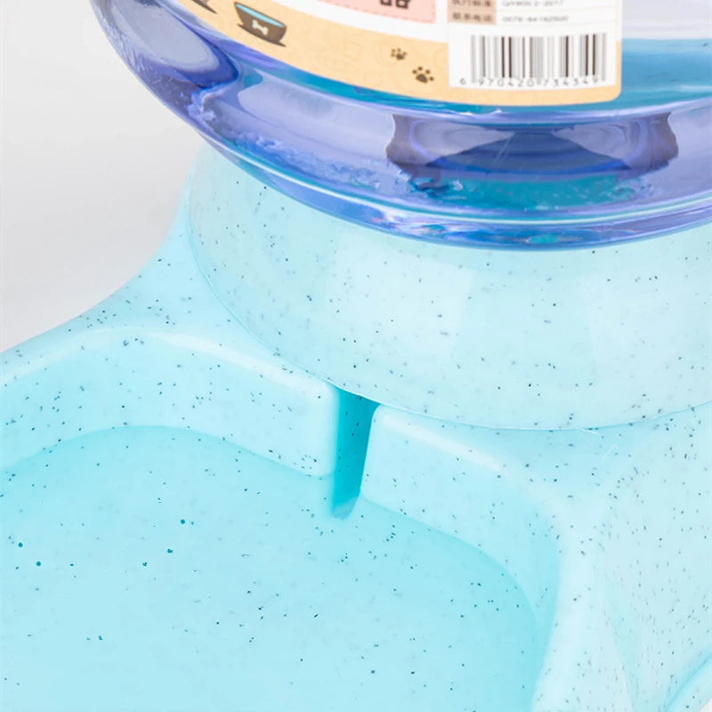 Bols d'alimentation de animaux de compagnie de grande capacité Small Chien Bowl de nourriture pour le distributeur d'eau automatique Bols de chat