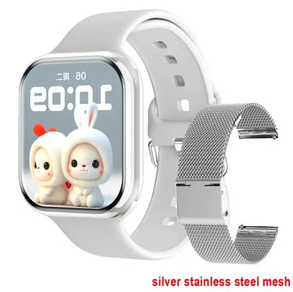 New Watch 10 Smart Watch Men Température corporelle BT Appelez NFC toujours exposée