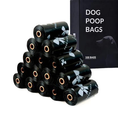 3/6/10/12 Rolls 180 Count Sacs de merde de chiens super épaisses, polyéthylène à l'épreuve des fuites adapté aux chats et aux chiens, aux fournitures de nettoyage pour animaux de compagnie