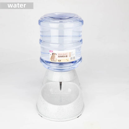 Bols d'alimentation de animaux de compagnie de grande capacité Small Chien Bowl de nourriture pour le distributeur d'eau automatique Bols de chat