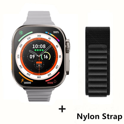 Pour Apple Smart Watch 10 Ultra X 3 Pro Max Gen2 49 mm AMOLED SMARTWATCH RACHAGE RATIFIQUE CHARGE WIRE SANS MEN FEMMES POUR SPORT